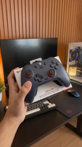 Controle Original Para PC, Nintendo Switch, TV, Celular - 6 Meses de Garantia