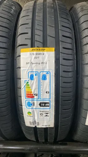 Pneu 175/65/14 Dunlop (aro 14 novo) Palio Uno Corsa Gol Celta Mobi Argo Onix Ka