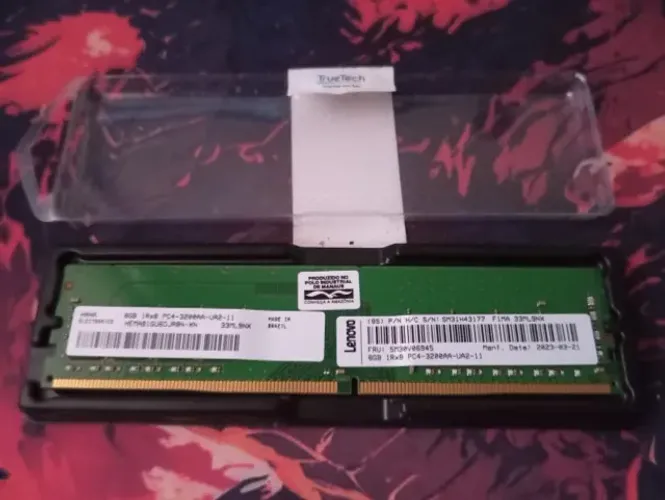 (Frete Grátis) Memoria RAM 8GB DDR4 Desktop PC 3200Mhz Seminova Lenovo