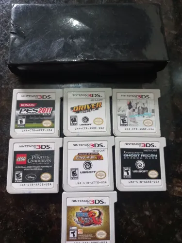 Jogos de Nintendo 3ds funcionando perfeitamente