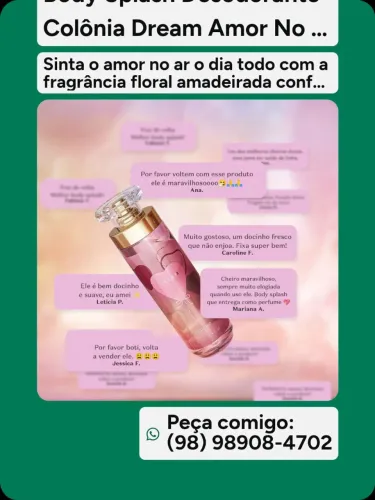 Perfumaria feminina