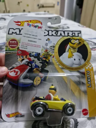 HOT WHEELS MARIO KART - LAKITU SPORTS COUPE - GBG25<br>? ITEM DE COLECIONADOR