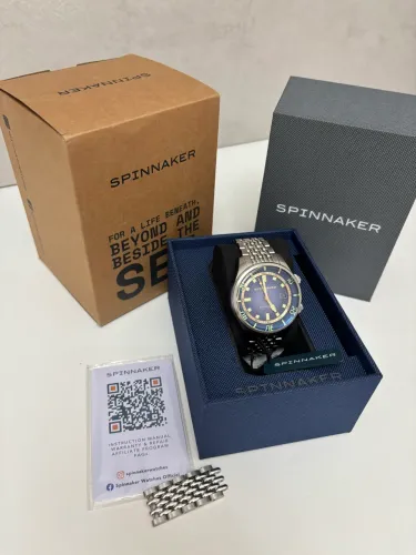 Relógio Spinnaker Bradner SP-5062 Automático NH35 Safira - Pouco uso