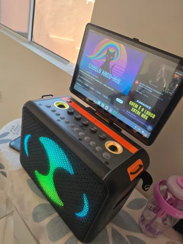 Caixa de Som Karaoke