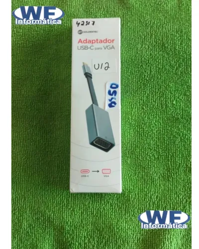 ADAPTADOR USB-C P/VGA GOLDENTEC