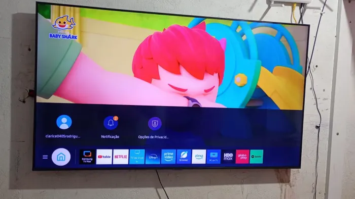 Tv de 55 smart Samsung