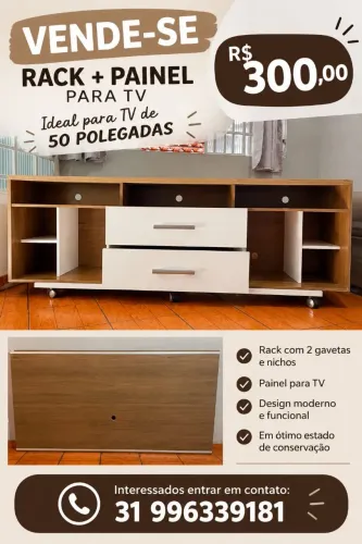 Vendo rack / painel