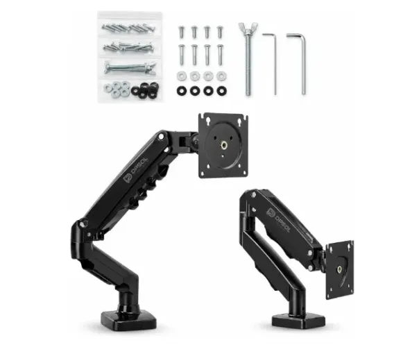 Braço articulado, suporte Articulado de Mesa, Pistão a Gás, Design 13" a 34" -Loja Fs