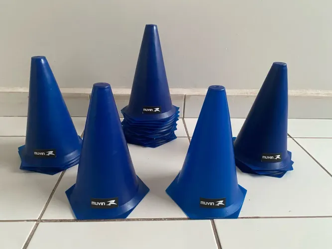 Cones para atividades físicas