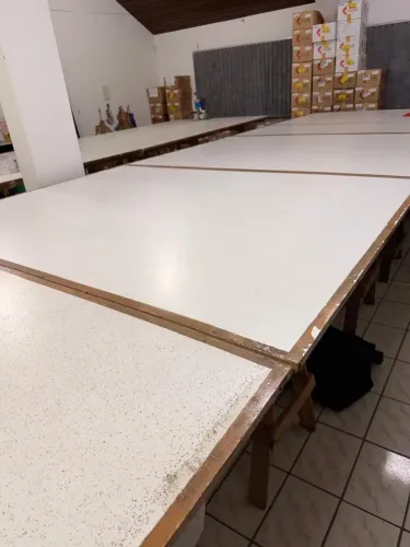 Mesa de corte - 7 x 1,85 mts
