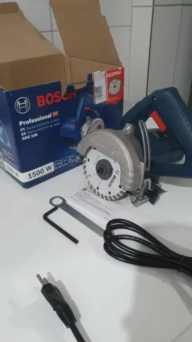 Serra mármore bosch 1500w promoção entrego novo lacrado