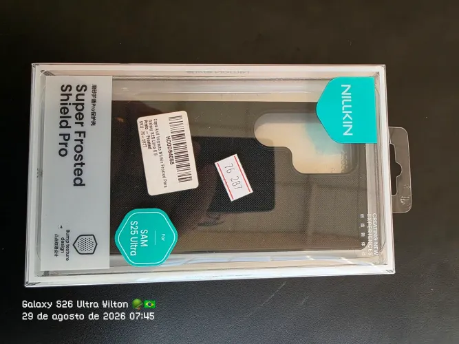 Capa Celular S25 ultra NILLKIN nova!!!