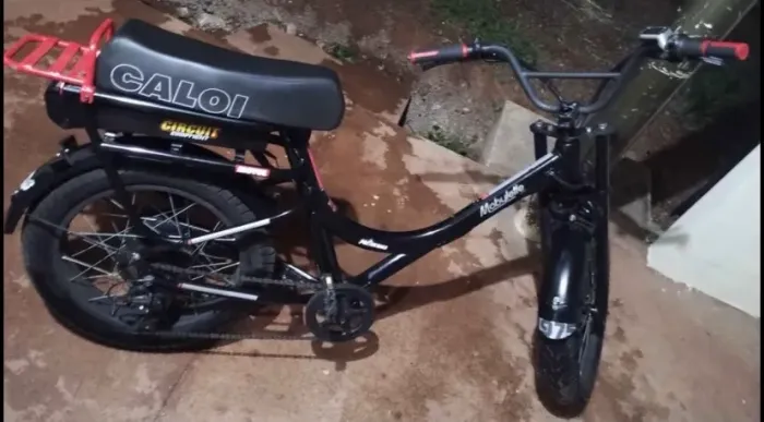 Bicicleta elétrica Caloi Mobylette