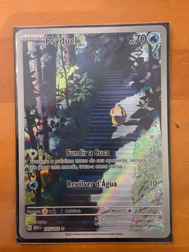 Carta Pokémon TCG: Psyduck (175/165) 151 Original (PT-BR / NM)