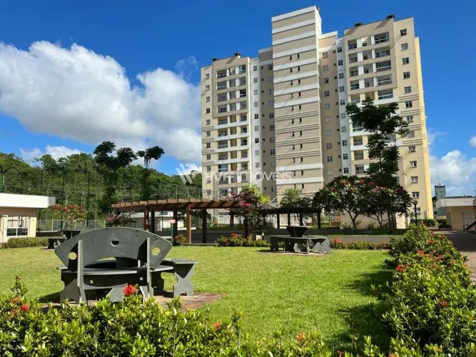 Apartamento para Locação em Blumenau, Fortaleza, 3 dormitórios, 1 suíte, 2 banheiros, 1 va