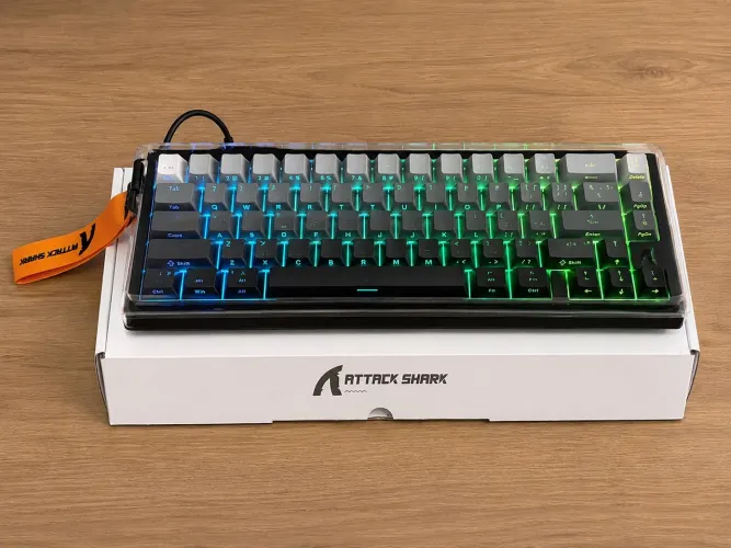 Teclado Mecânico Magnético Gamer Attack Shark X68 HE