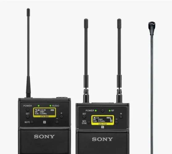 Microfone lapela Sony UWP-D21 novo c nota fiscal
