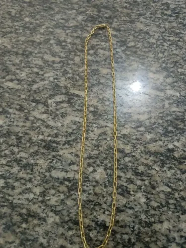 Moeda antiga banhada 18k