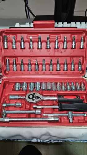 Maleta de ferramenta 46 peças - Essencial para ter em casa!!