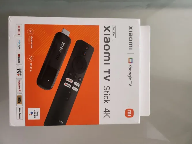 Mi Stick Tv Xiaomi 4k / Segunda Geração / 8GB Interno / 2GB RAM / Completo Com Caixa.