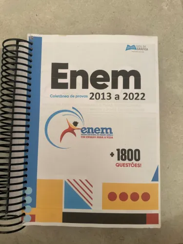 CADERNO DE PROVAS ANTIGAS - ENEM