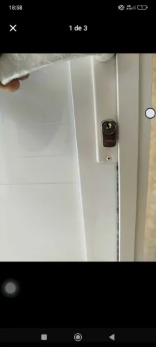 Porta linha 25 alumínio reforçada