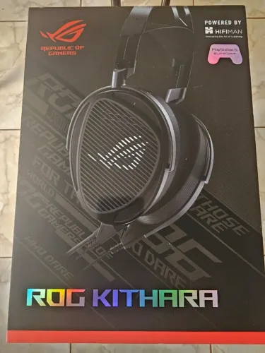 Headset Gamer ASUS ROG Kithara x HIFIMAN Drivers Magnéticos Planares