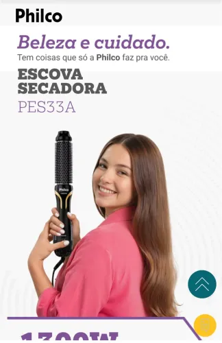 Escova secadora pes33a Philco