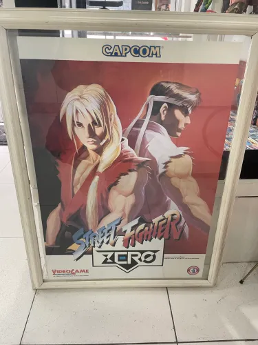 Pôster street fighter zero