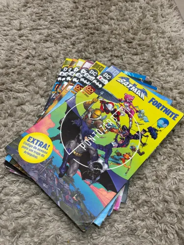 Coleção completa das HQs fortnite x batman