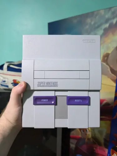Super Nintendo Original - Estética Impecável e Revisado (Apenas Console)