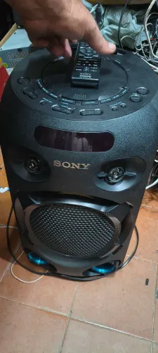 Caixa amplificada Sony bluetooth Cd USB 