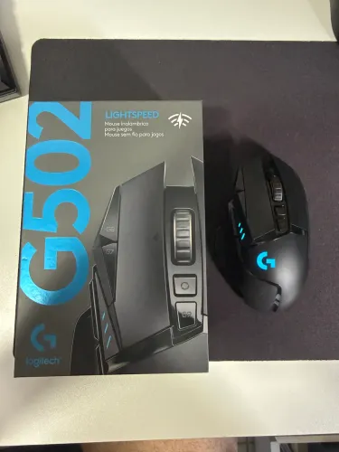 Mouse gamer sem fio Logitech G502