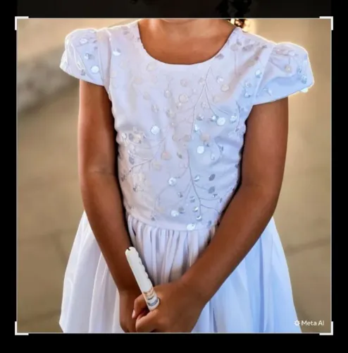 Vestido Infantil Daminha