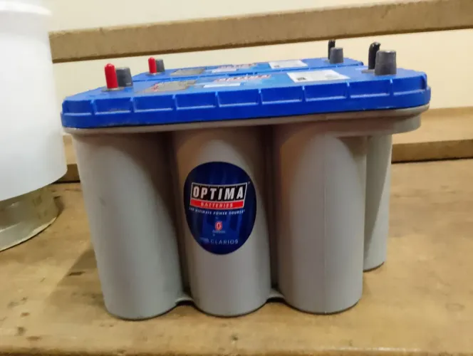 Bateria óptima de 75 amperes