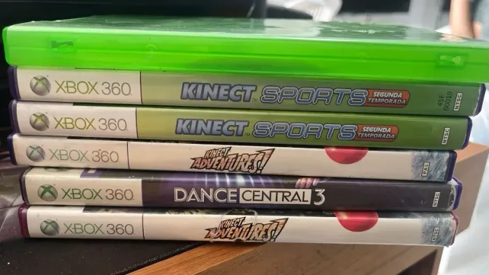lote jogos de kinect para xbox 360 originais