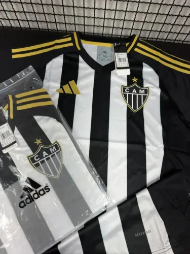 Camisa Atlético MG Listrada - MODELO PREMIUM - TAM. P e 2XL