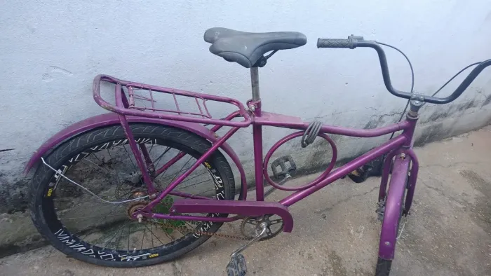 Bicicleta Aro 26 Estilo Retrô - Boa para Uso 