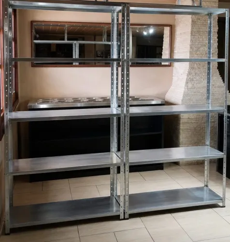 Armários galvanizados 90cm , 5 prateleiras