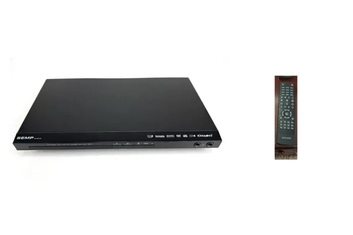 DVD Player SEMP SD 5091VK - Karaokê - MP3 MP4 JPEG - Com Controle Original - Funcionando