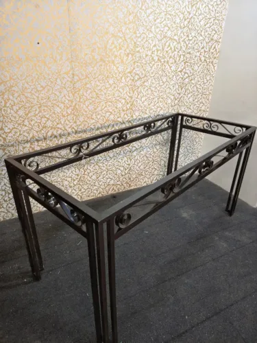 mesa de jantar ferro 180x70 sem tampo