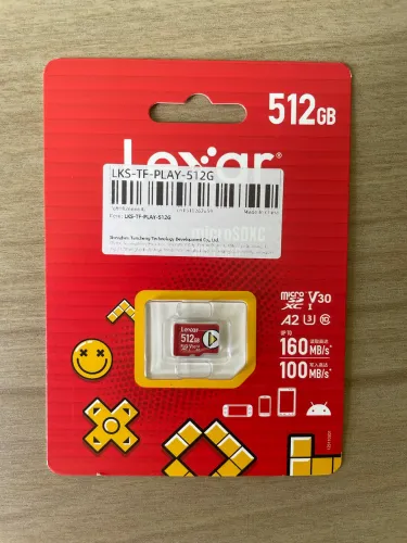 Cartão de memoria Lexar Play 512Gb