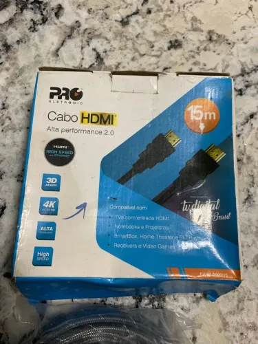 Cabo HDMI pra data show 