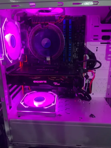 PC GAMER COM RX 570 8GB RGB - PRA HOJEE !!