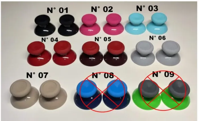 Par Colorido Capa Protetor Analogico Plastico ABS Thumbstick Xbox One Series