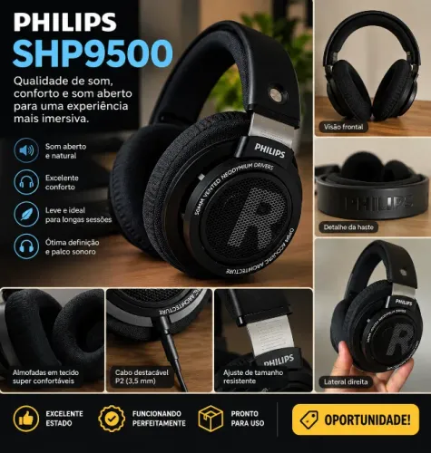 Fone Philips SHP9500