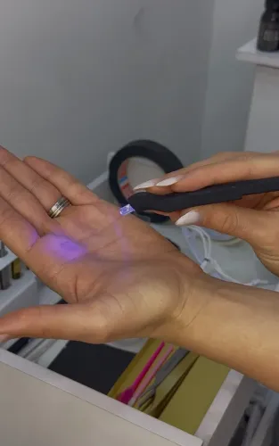 LED UV Sem Fio para Extensão de Cílios Profissional