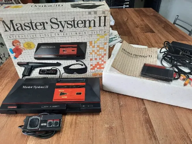 Master System 2 com Alex Kidd + Caixa Original