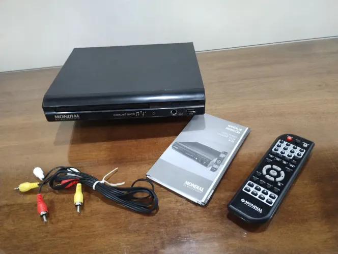 Vendo video play Black LINE com controle remoto cabos e manual de instruções.mp3player, 