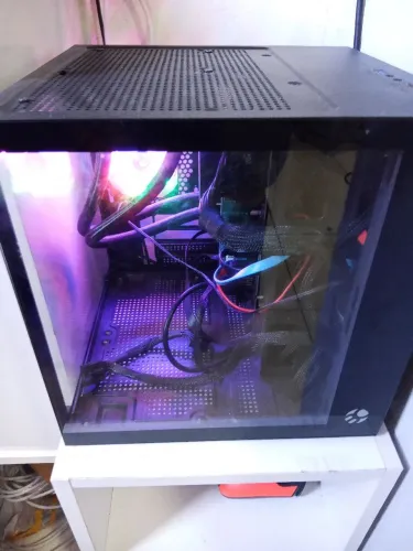Cpu i7 3770 12ram 500 hd cooler rgb